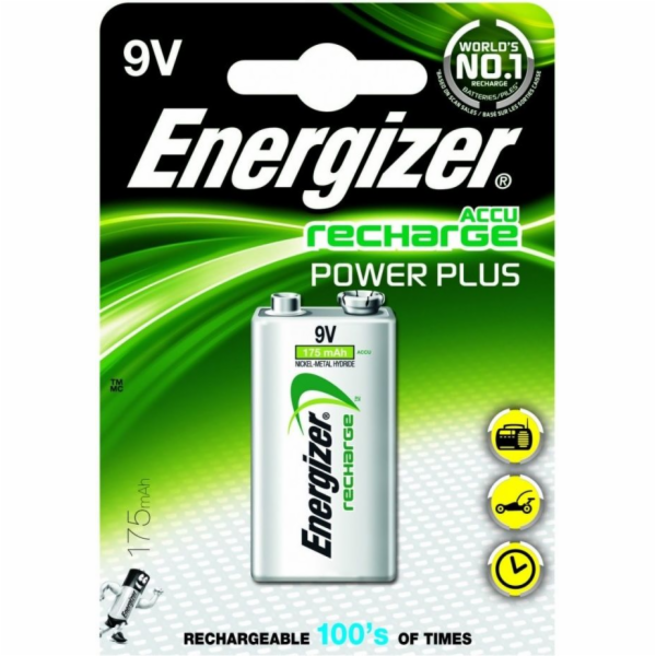 Energizer Nabíjecí baterie - 9V / HR22 - 175 mAh POWER PL...