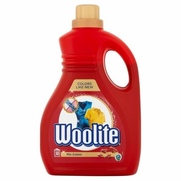 Tekutý prací prostředek WOOLITE MIX COLORS, 1,8 l, 30 praní.