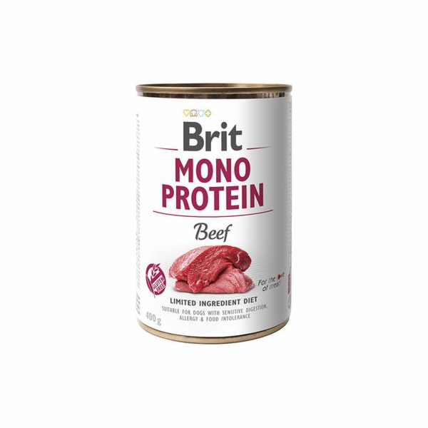 Kapsičky pro psy Brit Mono Protein Beef 0,4 kg
