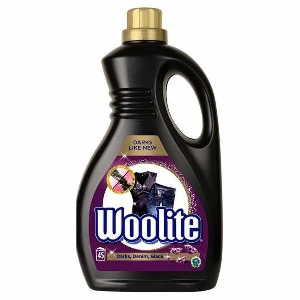 Tekutý prací prostředek WOOLITE DARKS DENIM BLACK, 2,7 l,...