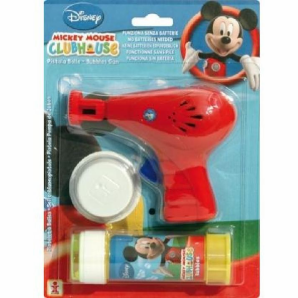 Pistolet do robienia baniek mydlanych Mickey