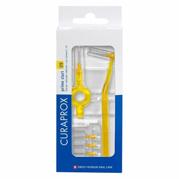 Curaprox Prime Start 09 - 4mm / Yellow 5ks + UHS 409 a UH...