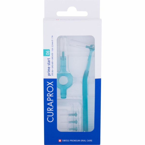 Curaprox Prime Start 06 - 2,2mm / blue 5ks + UHS 409 a UH...