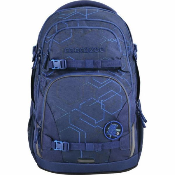 Školní batoh coocazoo PORTER, Blue Motion, certifikát AGR