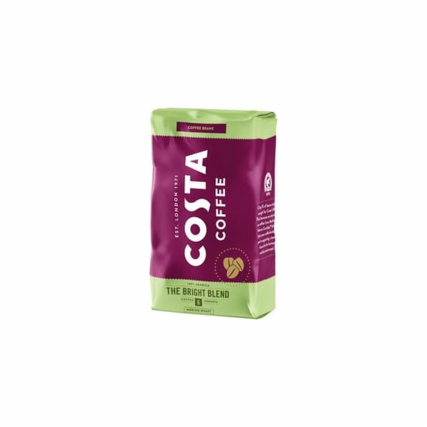 Costa Coffee Bright Blend zrnková káva 1kg