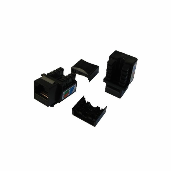 DATACOM&nbsp;Keystone&nbsp;UTP&nbsp;Cat5e&nbsp;samozářezový&nbsp;MINI&nbsp;černý