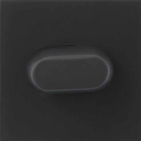 Západka dveří WC RUM/QUB/BAR, černá