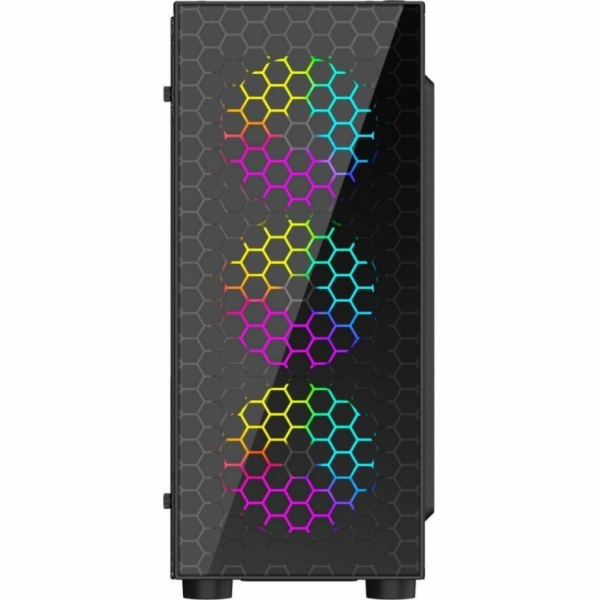 GEMBIRD Gaming ARGB case Fornax 500 black