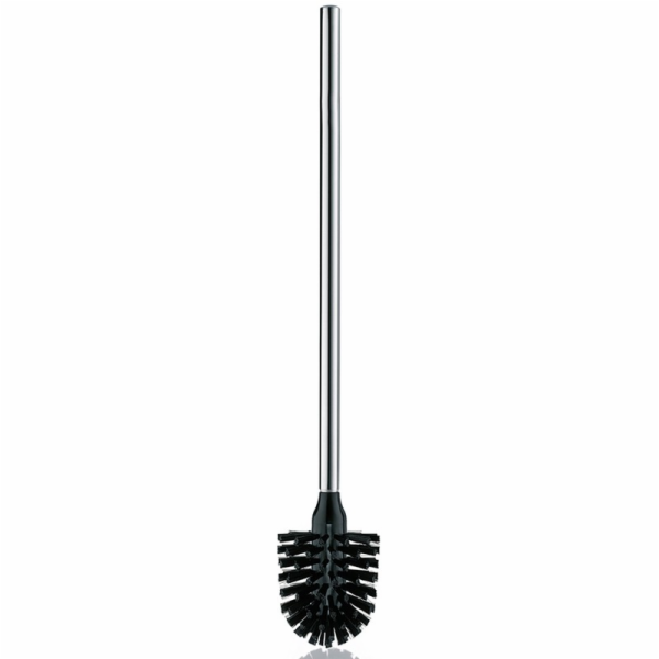 WC štětka La Brosse nerezová dlouhá rukojeť černá lesklá ...