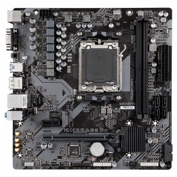 GIGABYTE A620M S2H AM5 2xDDR5 4xSATA 1xM.2 mATX MB