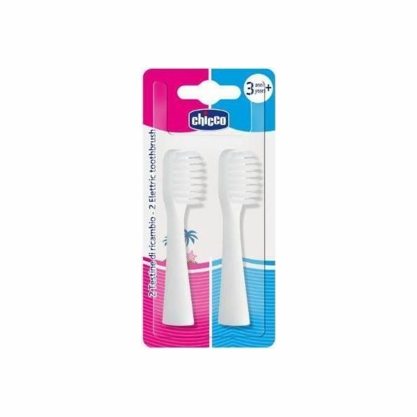 Chicco hlava 138777 HLAVY ELEKTRICKÝCH KARTÁČŮ 36M+