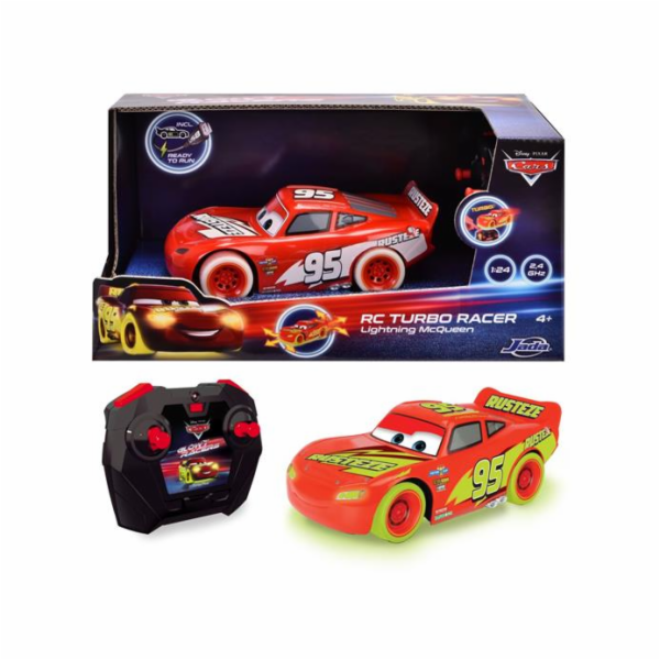 Hračka Dickie RC Cars Blesk McQueen Turbo Glow Racers 1:2...