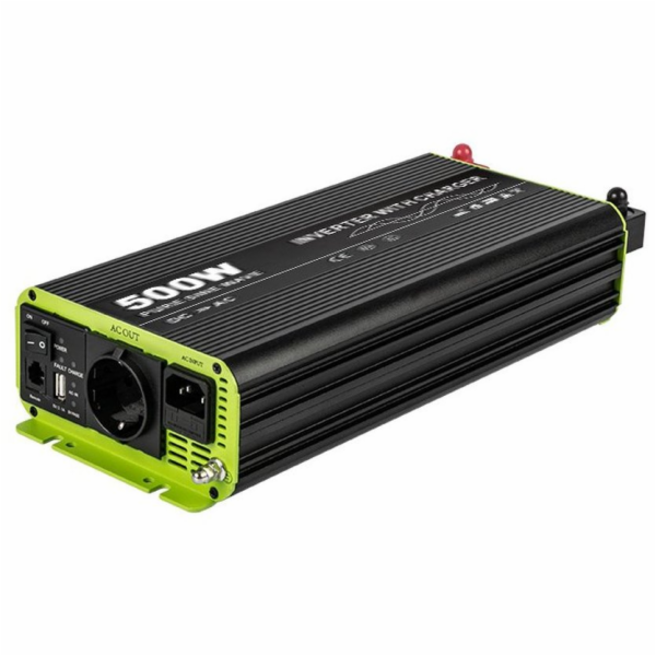 Kosun Měnič napětí výkon 500W čistý sinus UPS DC12V/AC230...
