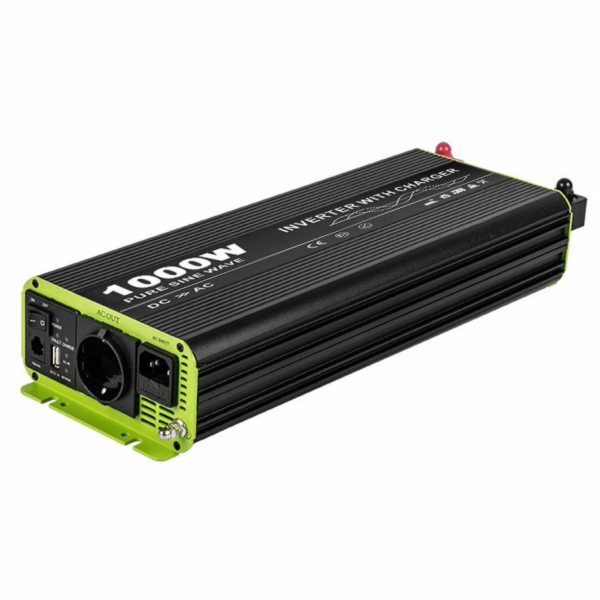 Kosun Měnič napětí výkon 1000W čistý sinus UPS DC24V/AC23...