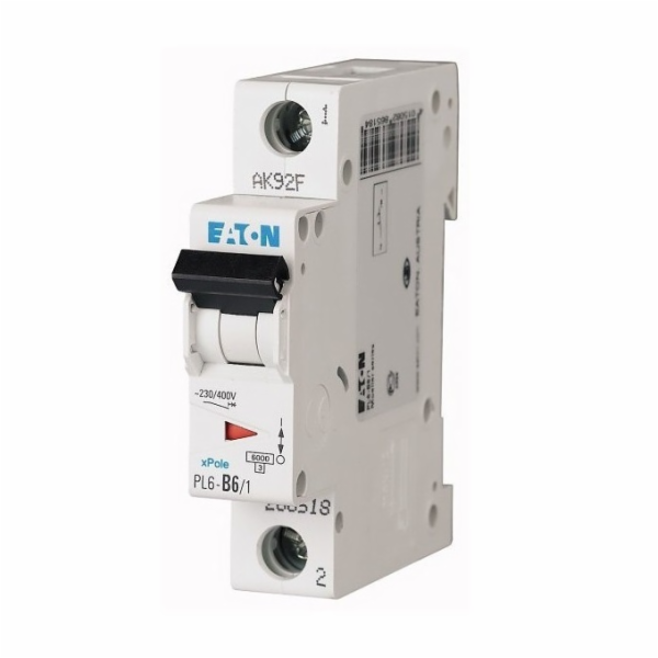 Jistič Eaton 1P 6A B 6kA