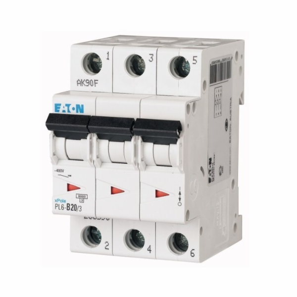 Jistič Eaton 3P 20A B 6kA