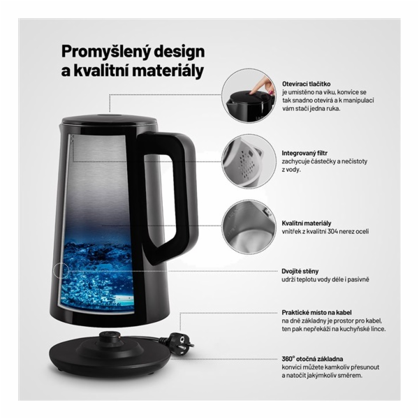 Lauben Electric Kettle 1800BC