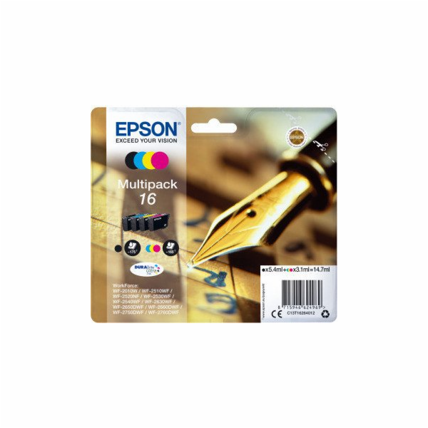 Vícenásobné balení inkoustu Epson 16 (C13T16264511)