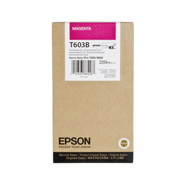Epson T603 Magenta 220 ml