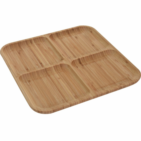 Servírovací podnos dřevěný 30 x 30 cm KO-784610130