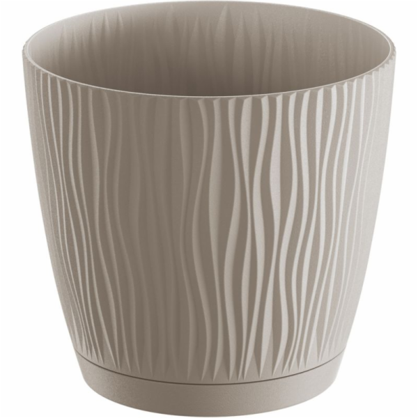 Květináč se stojanem Sandy 10,8 cm mocca