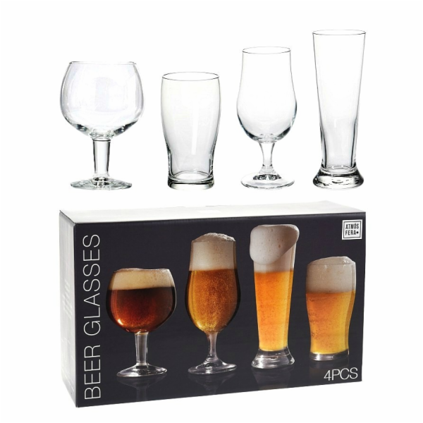 Sklenice na pivo sada 4 ks KO-CC7000700