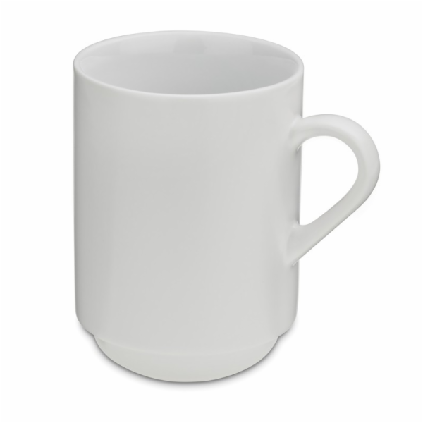 Hrnek keramický 300 ml Mattia sada 2 ks bílá KL-12749