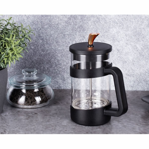 Konvice na čaj a kávu French Press 1000 ml Black Rose Col...