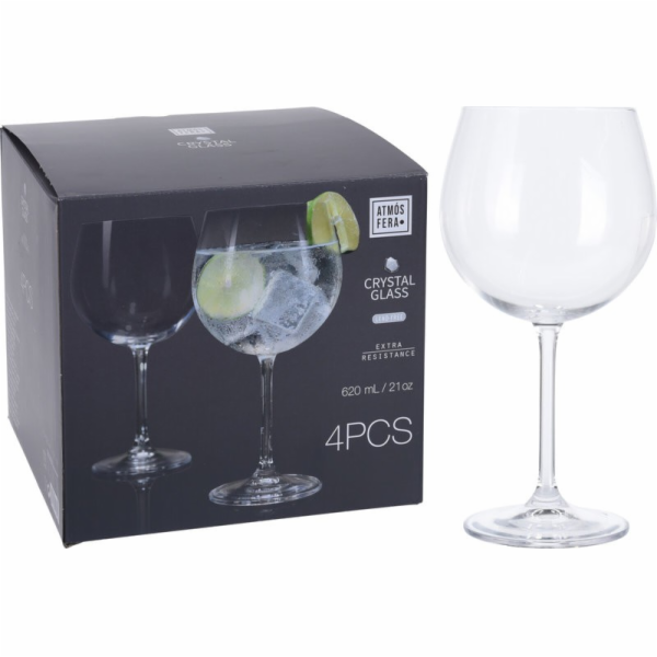 Sklenice na koktejl sada 4 ks CRYSTALLINE 620 ml KO-SR400...