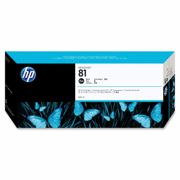 HP (81) C4930A - ink.black, DesignJet 5000xx (680ml) orig...
