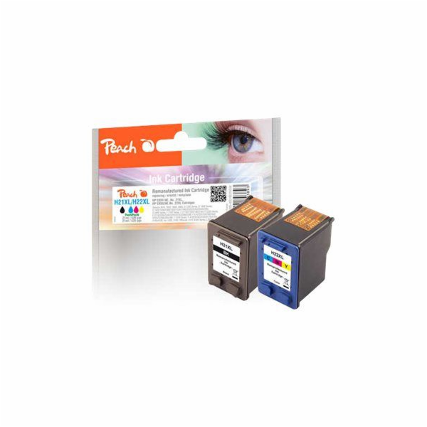 Peach Multi Pack - 2 -balíček - s vysokou kapacitou - Čer...