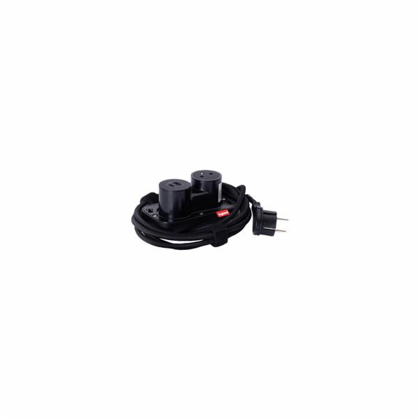 Legrand - Incara™ Electr On - Přenosná zásuvka 2P+T/USB A...