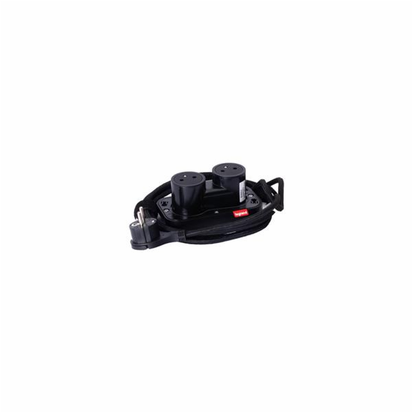 Legrand - Incara™ Electr On - Přenosná zásuvka 2x2P+T, če...