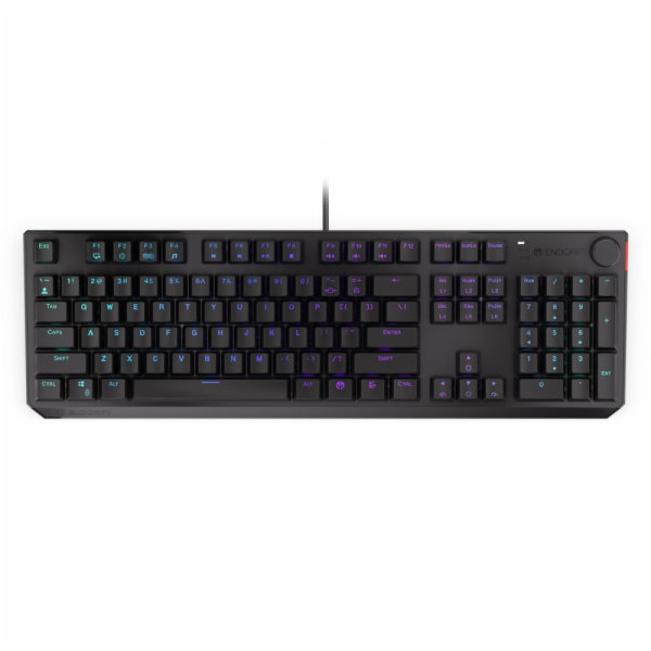 Endorfy herní klávesnice Thock Red / USB / red sw. / drát...