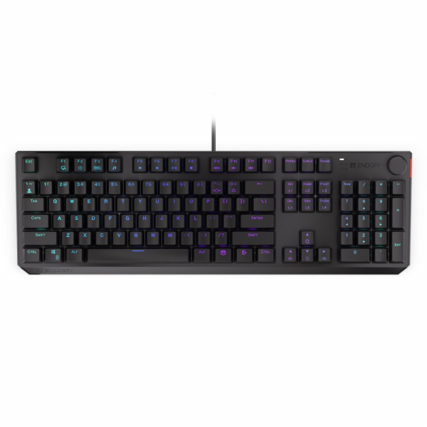 Endorfy herní klávesnice Thock Blue / USB / blue sw. / dr...