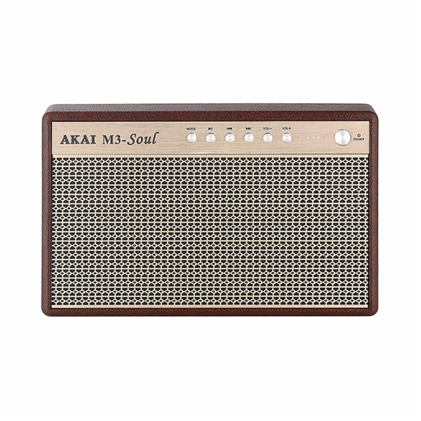 Reproduktor AKAI, M3 SOUL, Coffe, přenosný, Bluetooth, 2 ...