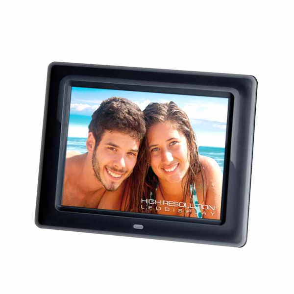Fotorámeček Trevi, DPL 2218 BK, LED displej 8", vestavěný...