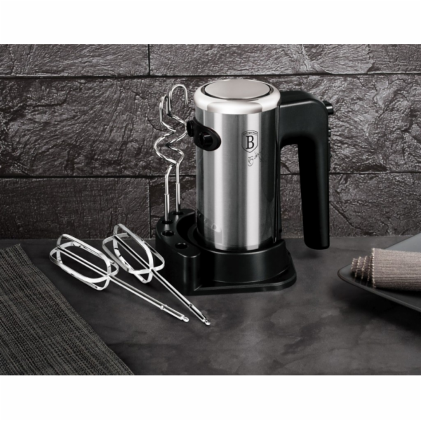 Mixér ruční šlehač s příslušenstvím 300 W Black Silver Co...