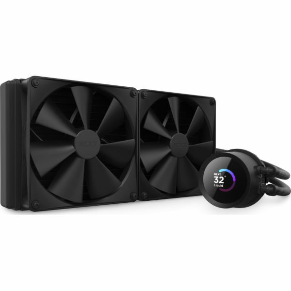NZXT vodní chladič Kraken 280 / 2x140mm fan / LCD disp. /...