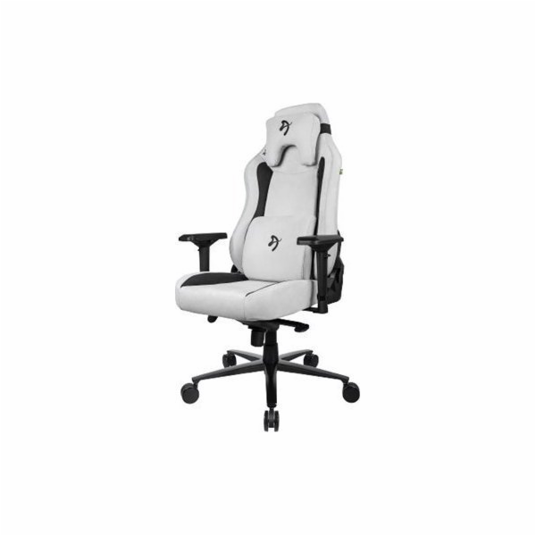AROZZI herní židle VERNAZZA Supersoft Fabric Light Grey/ ...