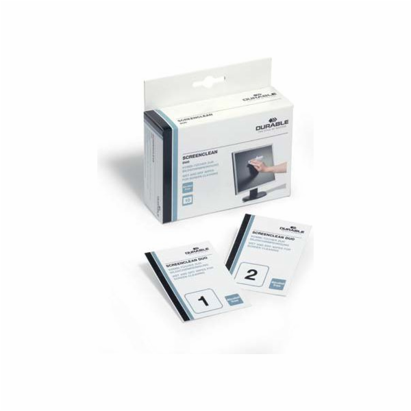 Odolné Screenclean Duo - čištění ručníků (ubrousky)