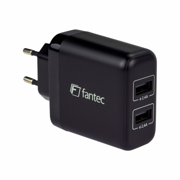 Fantec SC -A224 - napájení - 24 wattů - 4,8 A - QC - 2 vý...