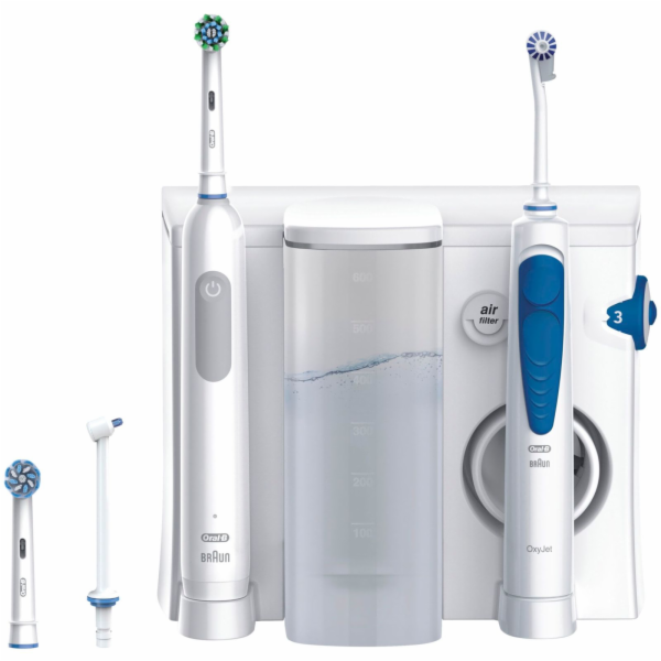 Oral-B Center OxyJet Oral Irrigator + Oral-B Pro 1