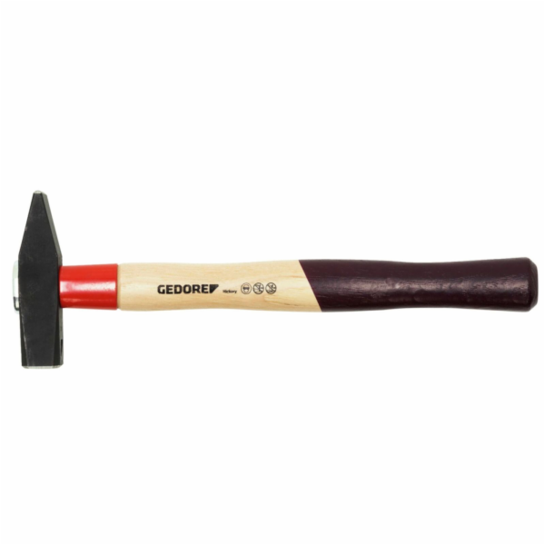 GEDORE Schlosserhammer ROTBAND Hickory, 300 g