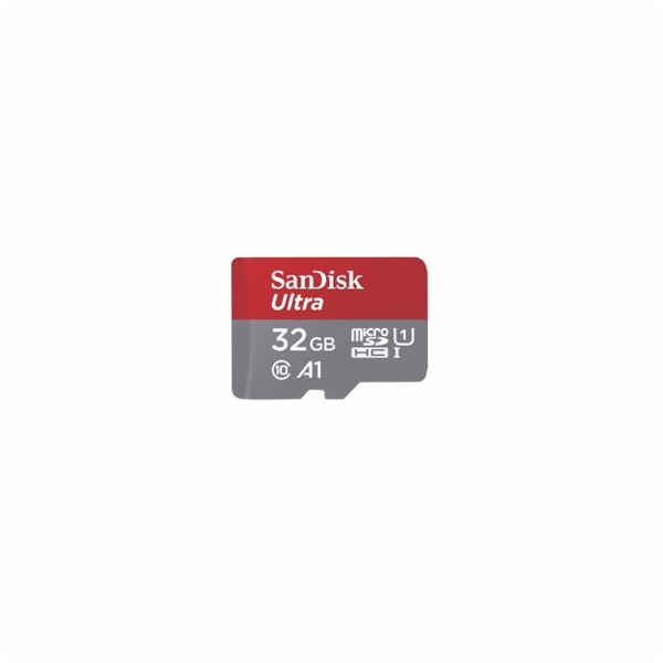SanDisk MicroSDXC karta 128GB Ultra (140MB/s, A1 Class 10...