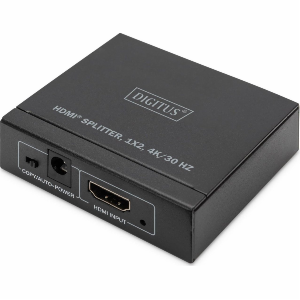 digitus dS-45340 DIGITUS 4K HDMI Splitter, 1x2 4K/30Hz, č...