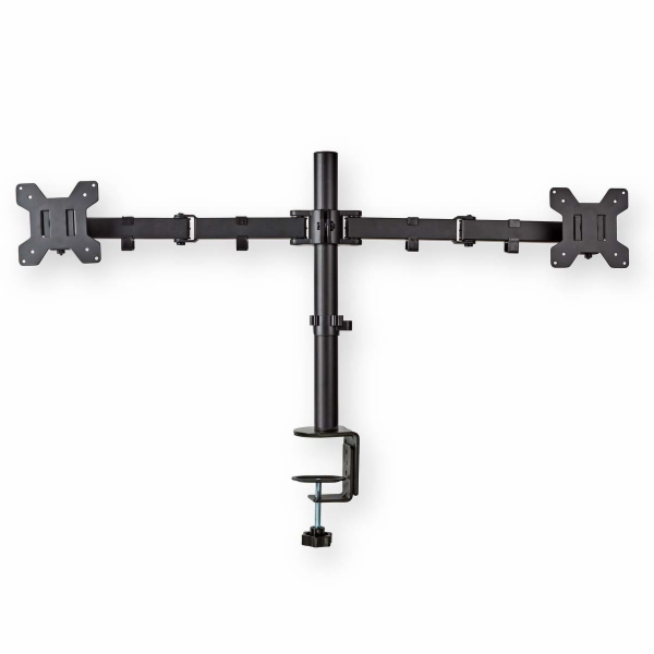 Nedis MMDOS110BK - Full Motion Stojan Monitoru | 2 Obrazo...