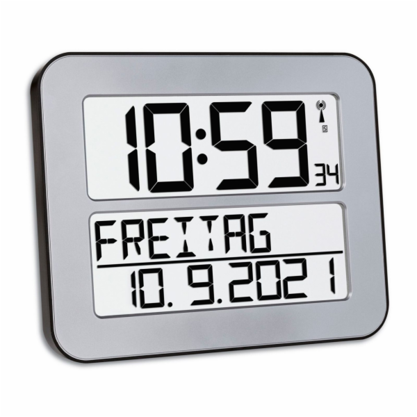 TFA 60.4512.54 silver TIMELINE MAX