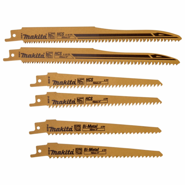 Makita B-44432 Recipro Blade Assortment A