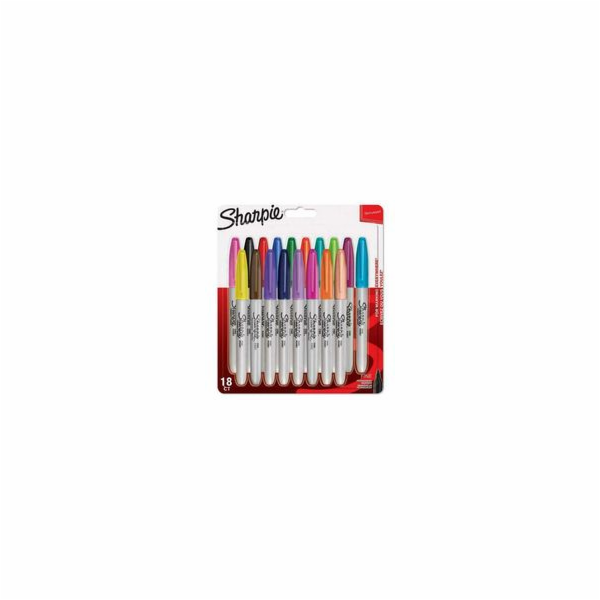 Sharpie Marker Fein Rundspitze F 18er Fun-Farben